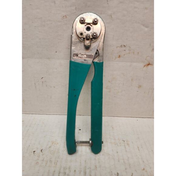 Buchanan Tools 615466 Ratchet Hand Crimp Crimper Tool Amerace Corp - Picture 2 of 10